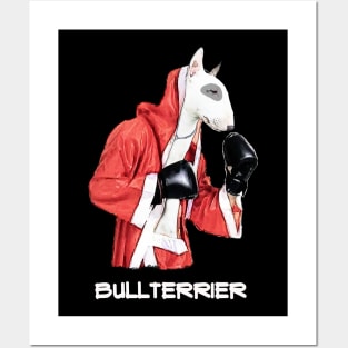 Bullterrier Lovers Boxer Posters and Art